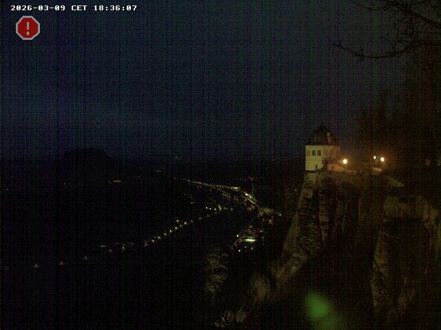 Archived image Webcam Fortress Koenigstein