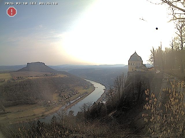 Archived image Webcam Fortress Koenigstein