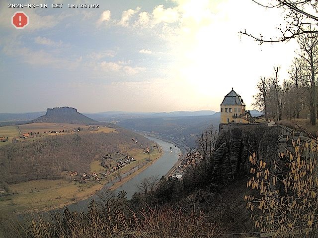 Archived image Webcam Fortress Koenigstein