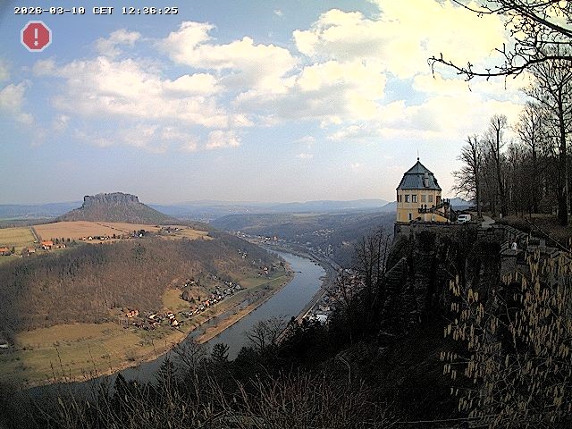 Archived image Webcam Fortress Koenigstein