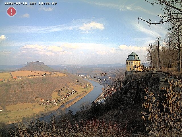 Archived image Webcam Fortress Koenigstein