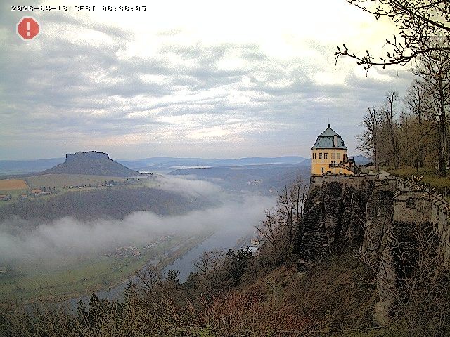 Archived image Webcam Fortress Koenigstein