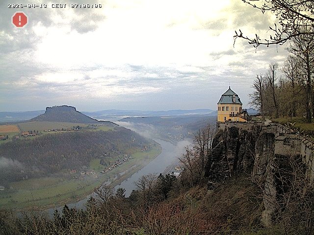 Archived image Webcam Fortress Koenigstein
