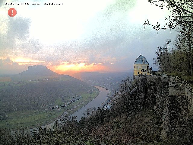 Archived image Webcam Fortress Koenigstein