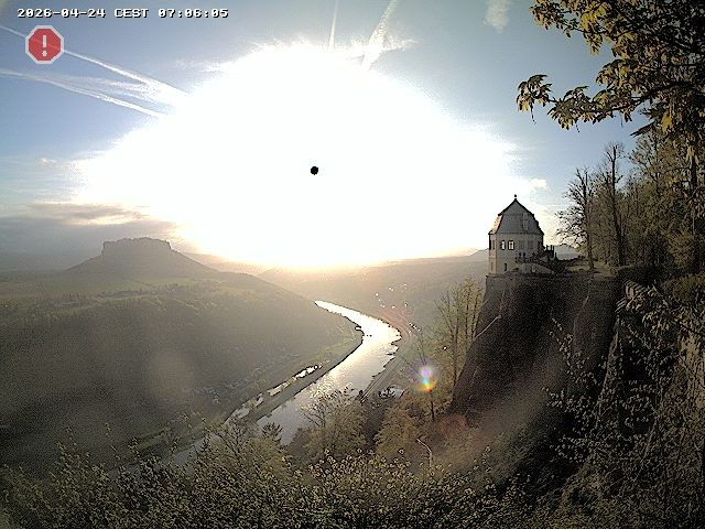 Archived image Webcam Fortress Koenigstein
