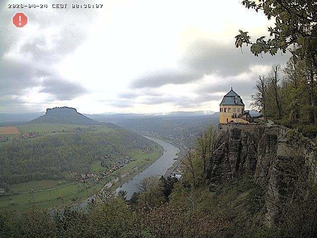 Archived image Webcam Fortress Koenigstein