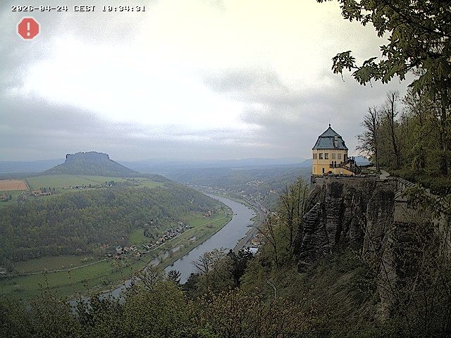 Archived image Webcam Fortress Koenigstein