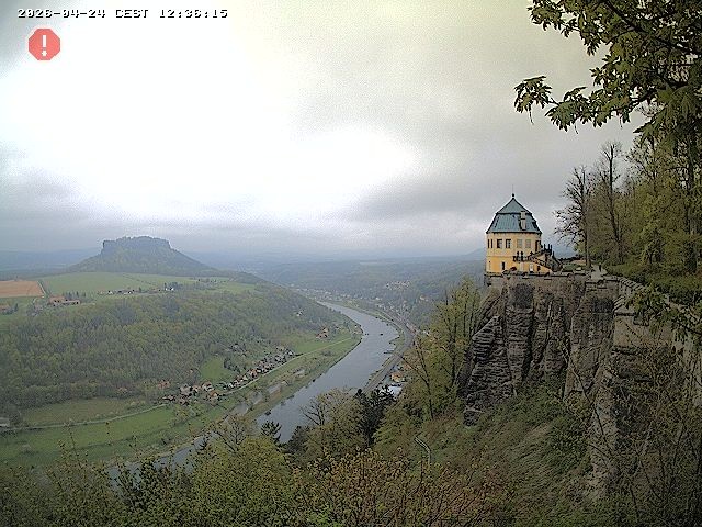 Archived image Webcam Fortress Koenigstein