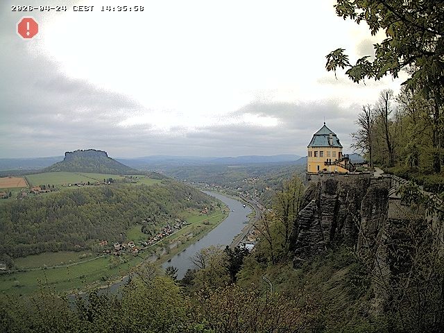 Archived image Webcam Fortress Koenigstein