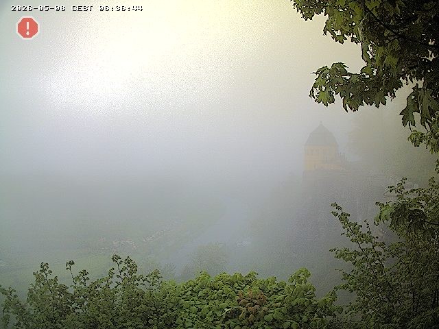 Archiv Foto Webcam Festung Königstein - Friedrichsburg