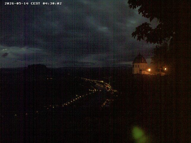 Archiv Foto Webcam Festung Königstein - Friedrichsburg
