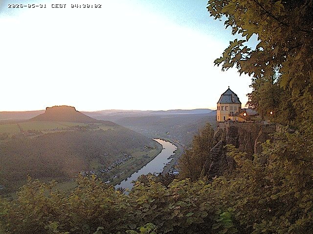 Archived image Webcam Fortress Koenigstein