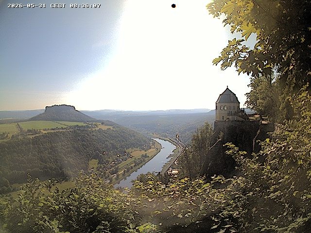 Archived image Webcam Fortress Koenigstein