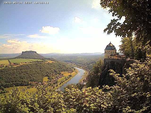 Archived image Webcam Fortress Koenigstein