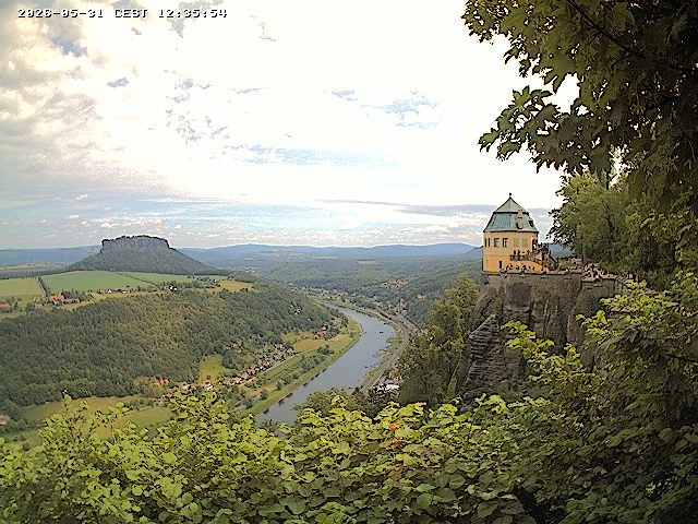 Archived image Webcam Fortress Koenigstein