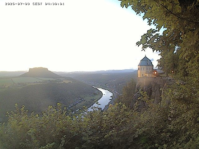 Archived image Webcam Fortress Koenigstein