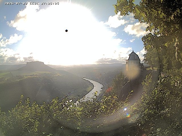 Archived image Webcam Fortress Koenigstein