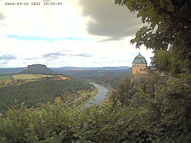 Archived image Webcam Fortress Koenigstein