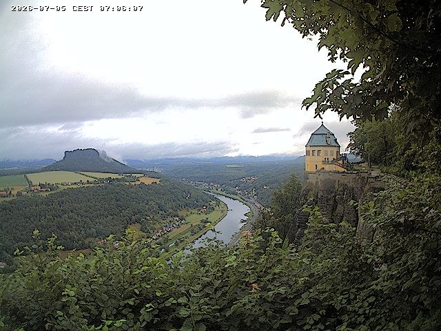 Archived image Webcam Fortress Koenigstein
