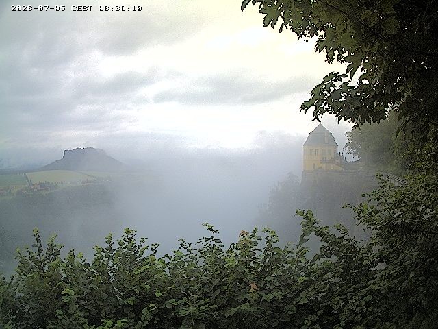 Archived image Webcam Fortress Koenigstein