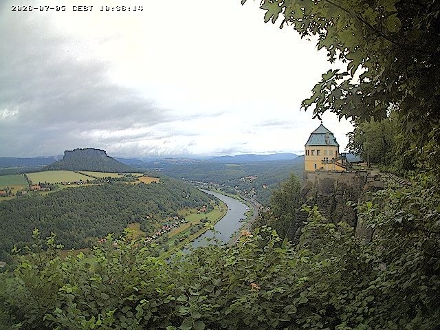 Archived image Webcam Fortress Koenigstein