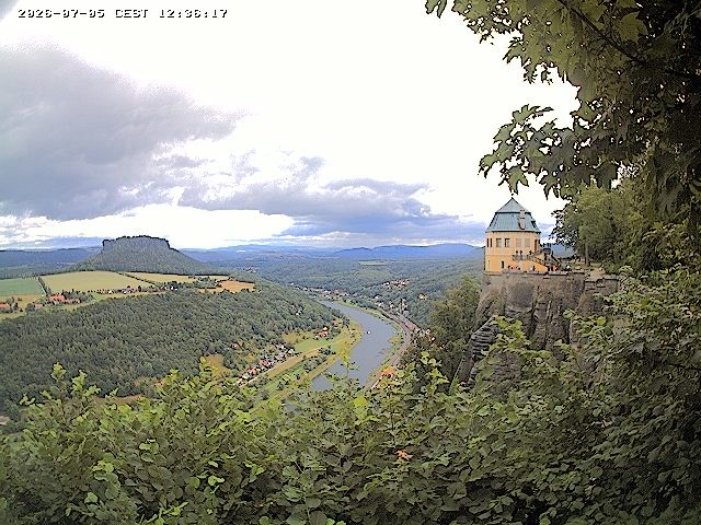 Archived image Webcam Fortress Koenigstein