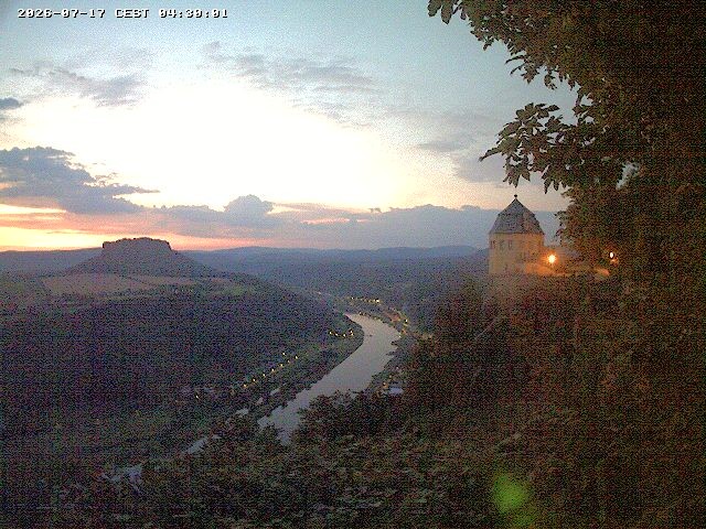 Archived image Webcam Fortress Koenigstein