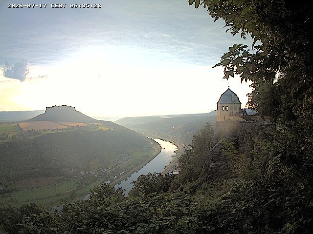 Archived image Webcam Fortress Koenigstein