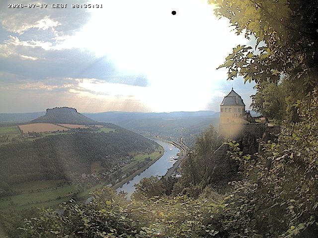 Archived image Webcam Fortress Koenigstein
