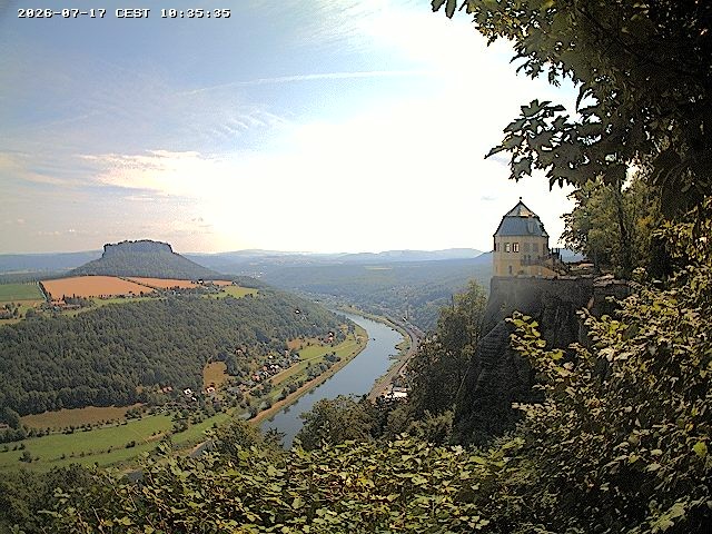 Archived image Webcam Fortress Koenigstein