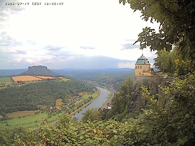 Archived image Webcam Fortress Koenigstein