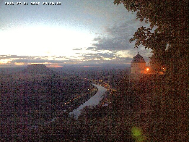Archived image Webcam Fortress Koenigstein