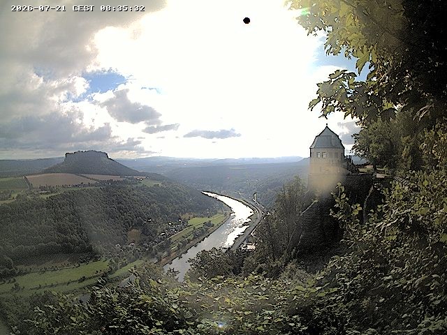 Archived image Webcam Fortress Koenigstein