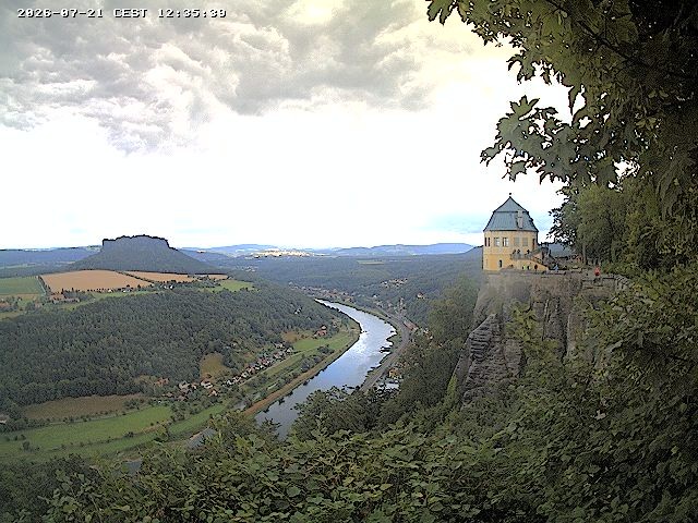 Archived image Webcam Fortress Koenigstein