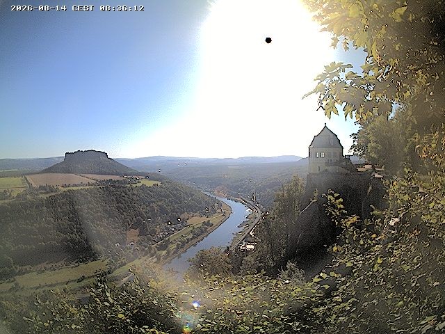 Archived image Webcam Fortress Koenigstein