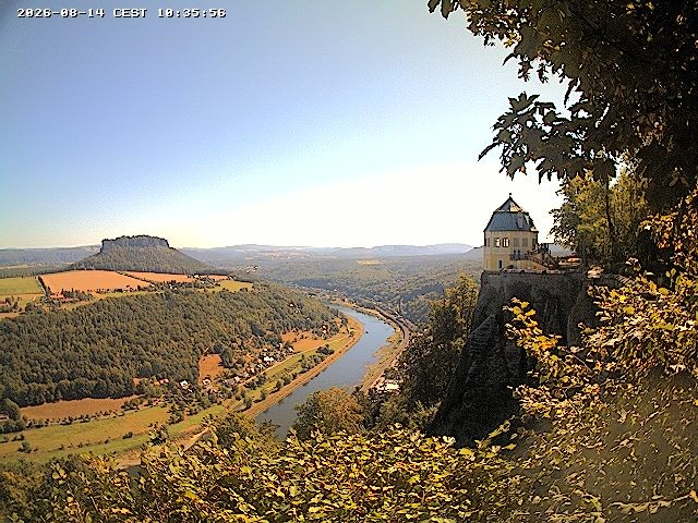 Archived image Webcam Fortress Koenigstein