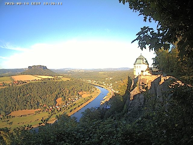 Archived image Webcam Fortress Koenigstein