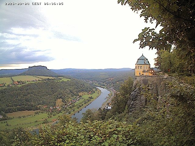 Archived image Webcam Fortress Koenigstein