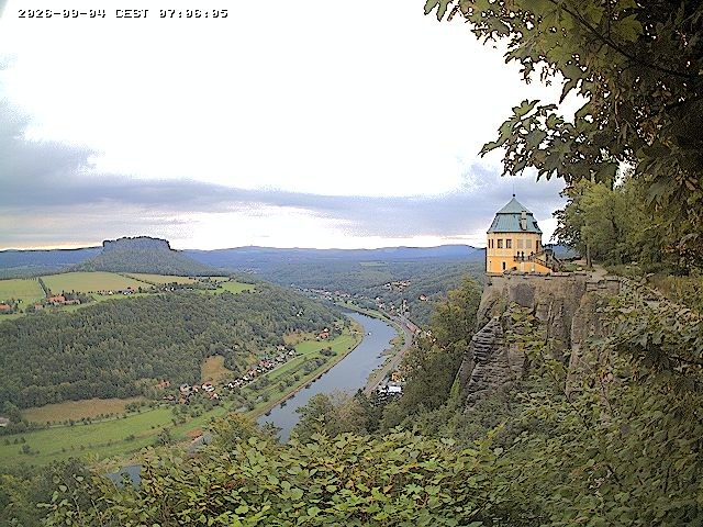 Archived image Webcam Fortress Koenigstein