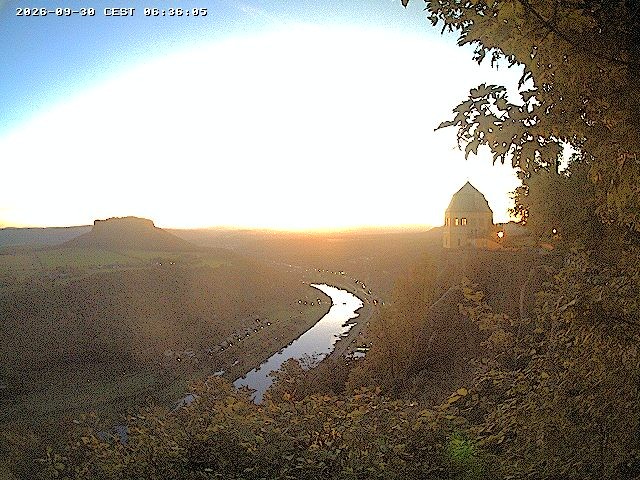 Archiv Foto Webcam Festung Königstein - Friedrichsburg