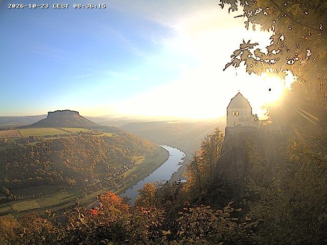 Archived image Webcam Fortress Koenigstein
