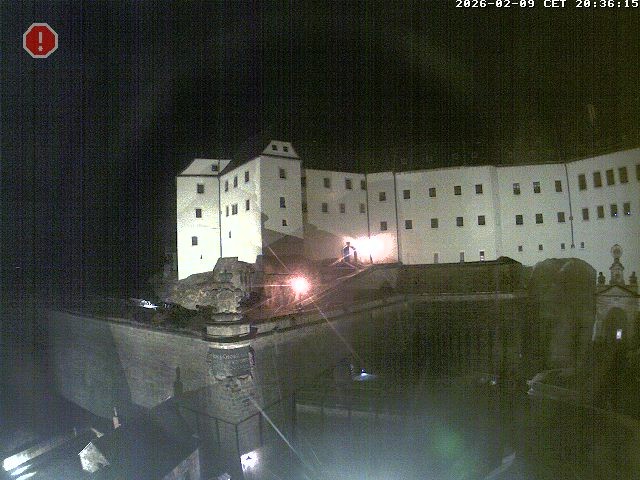 Archived image Webcam Fort Koenigstein entrance area