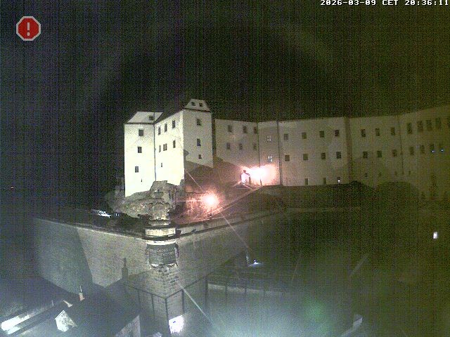 Archiv Foto Webcam Festung Königstein: Eingangsbereich