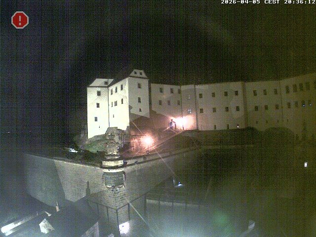 Archiv Foto Webcam Festung Königstein: Eingangsbereich