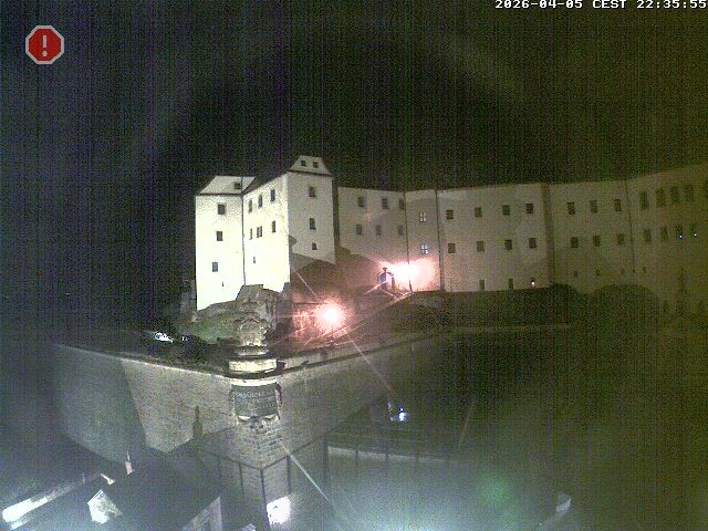 Archived image Webcam Fort Koenigstein entrance area