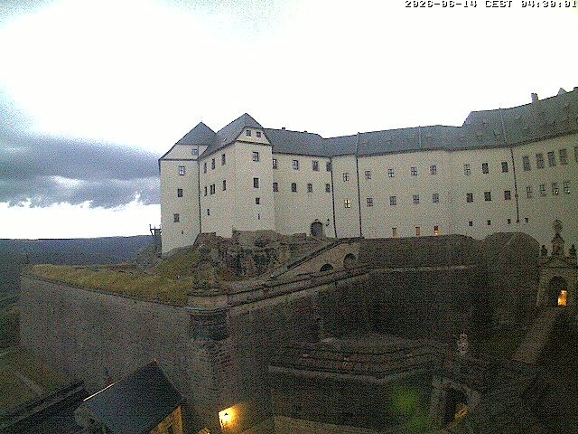 Archived image Webcam Fort Koenigstein entrance area