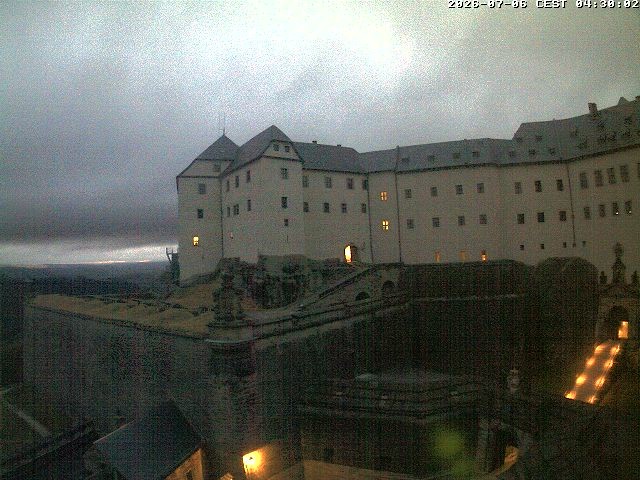 Archived image Webcam Fort Koenigstein entrance area