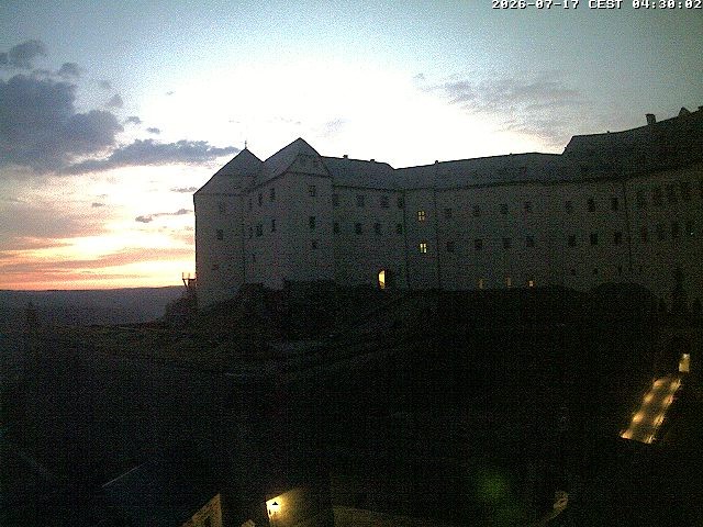 Archived image Webcam Fort Koenigstein entrance area