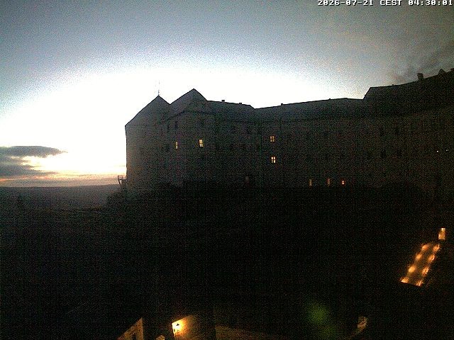 Archived image Webcam Fort Koenigstein entrance area