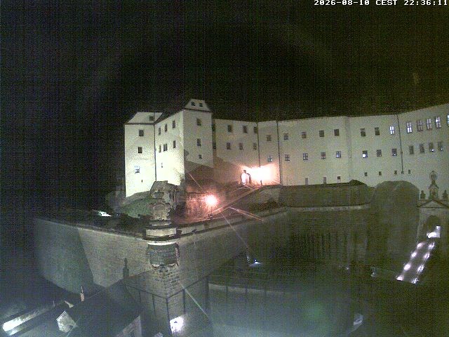 Archiv Foto Webcam Festung Königstein: Eingangsbereich